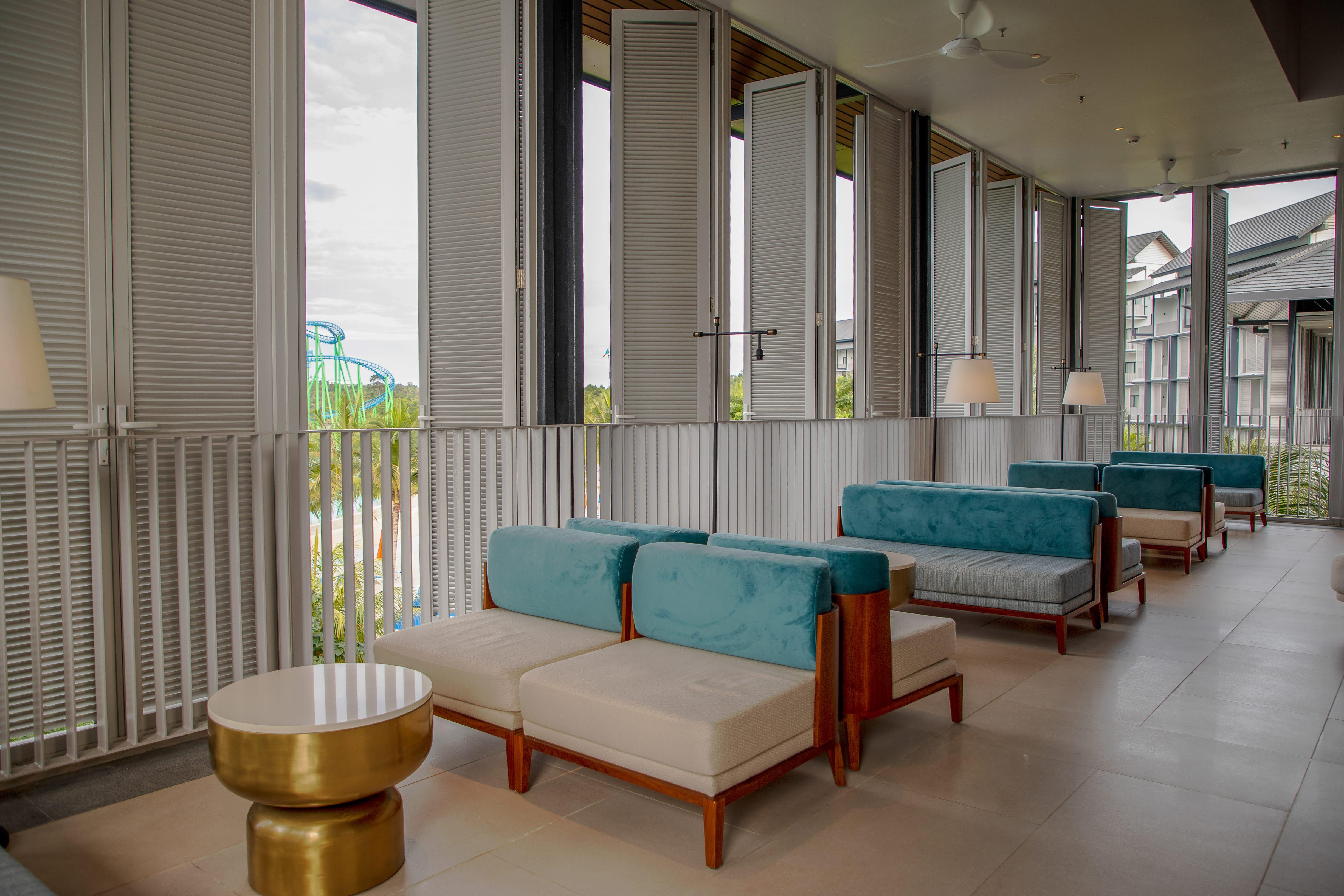 Hard Rock Hotel Desaru Coast Esterno foto The interior of the hotel