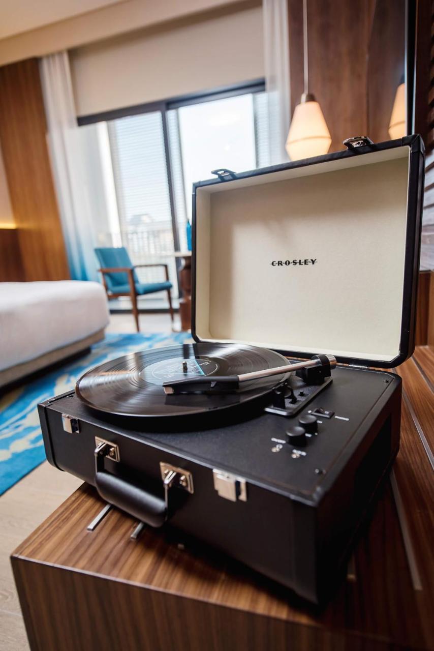 Hard Rock Hotel Desaru Coast Esterno foto Crosley suitcase record player